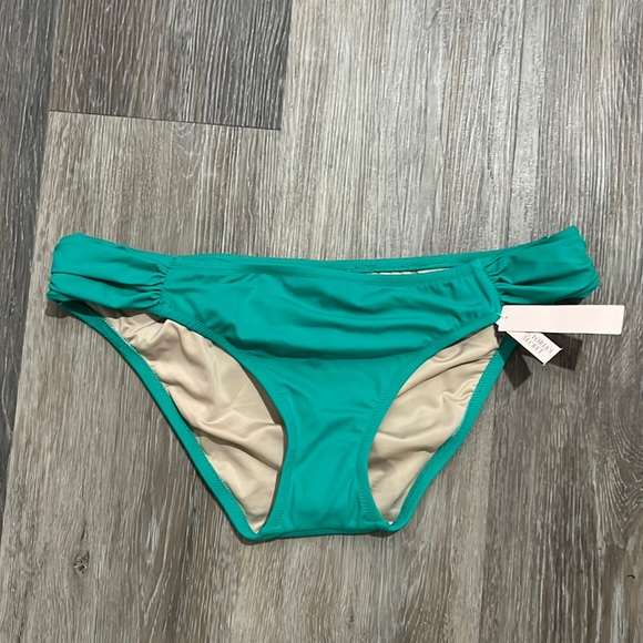 Victoria's Secret Swim Nwt Victorias Secret Teal Bikini Bathing Suit Bottoms L Poshmark